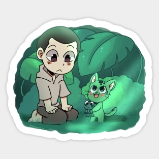 Young Rogue and Frosch Sticker